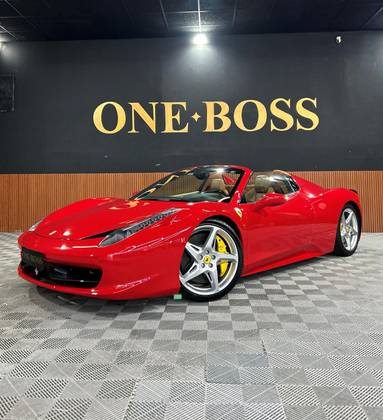 FERRARI 458 SPIDER 4.5 V8 GASOLINA F1-DCT FERRARI 458 SPIDER 4.5 V8 GASOLINA F1-DCT